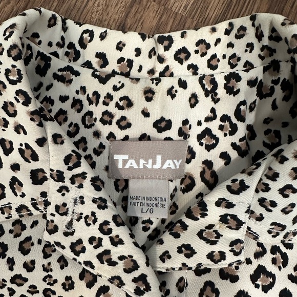 TAN JAY Stylish Leopard Print  Jacket - Picture 7 of 7